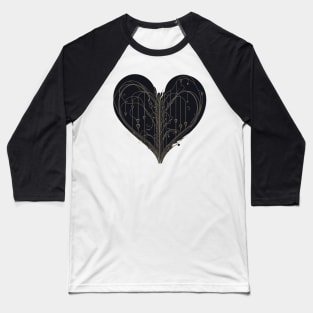 Decorative heart Baseball T-Shirt